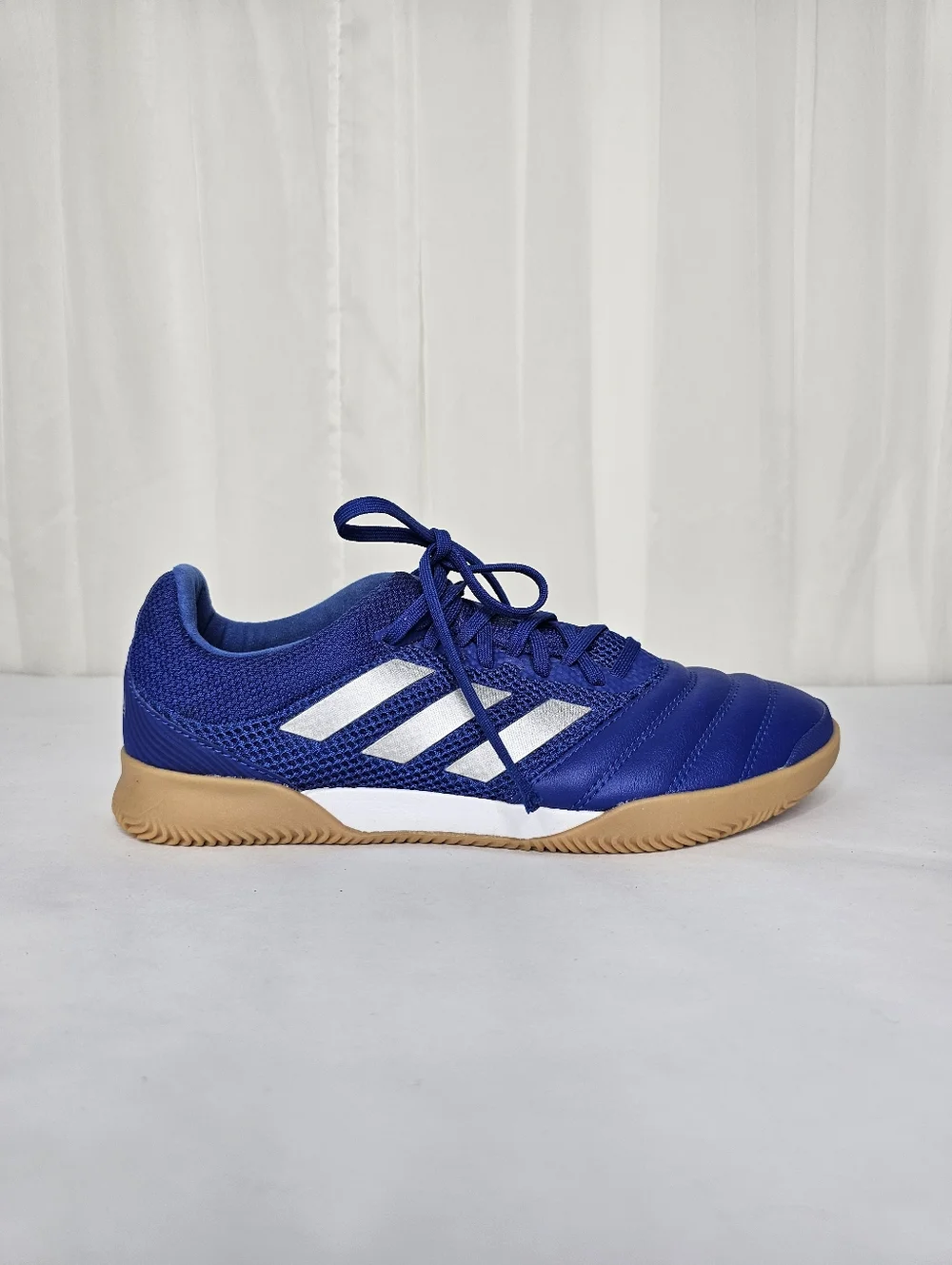 Adidas Copa 20.3 Indoor Sala Soccer Shoes Royal Blue Metallic Silver Men's 8 NEW